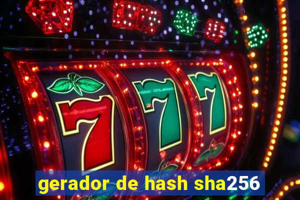 gerador de hash sha256